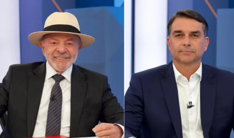 Flavio Bolsonaro sai na frente contra Lula